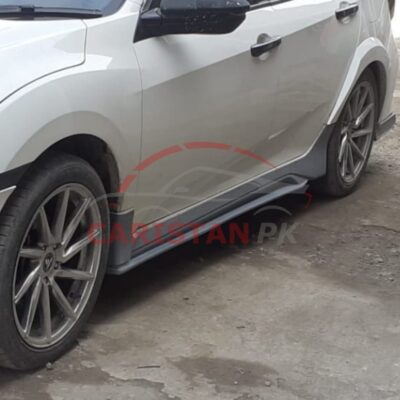 Honda Civic X Type R Side Skirt ABS Plastic 2016-21 Model