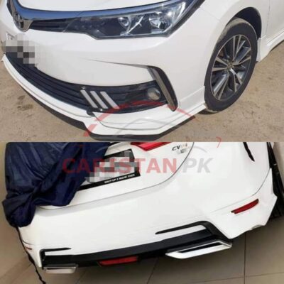 Unpainted Toyota Corolla High-Grade Fiber Glass Body Kit V2 2017-21