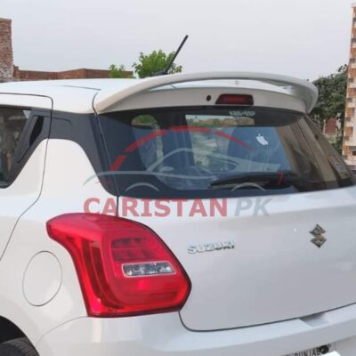 Unpainted Suzuki Swift Roof Spoiler Design A 2022 Model & Onwards