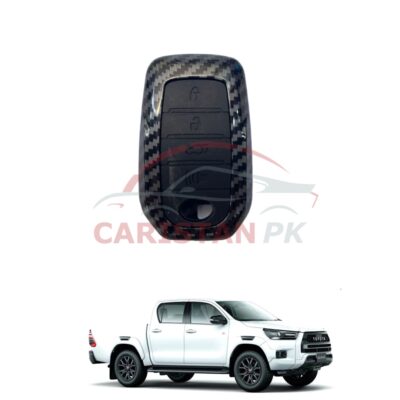 Toyota Hilux Revo Rocco Key Shell Key Case Carbon Fiber