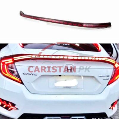 Honda Civic Cobra Style Complete LED Spoiler 2016-21 Model