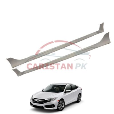 Honda Civic X Type R Side Skirt Fiber Glass 2016-21 Model