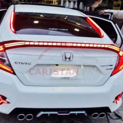 Honda Civic Cobra Style Complete LED Spoiler 2016-21 Model