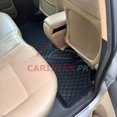 Honda Civic Reborn 7D Floor Mats Full Black