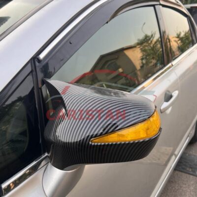 Honda Civic Reborn Batman Style Side Mirror Cover Carbon Fiber