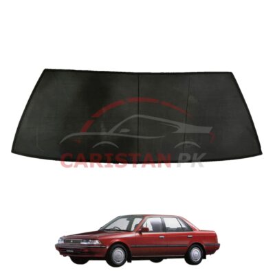 Toyota Corolla Back Screen Curtain Black 1987-90 Model