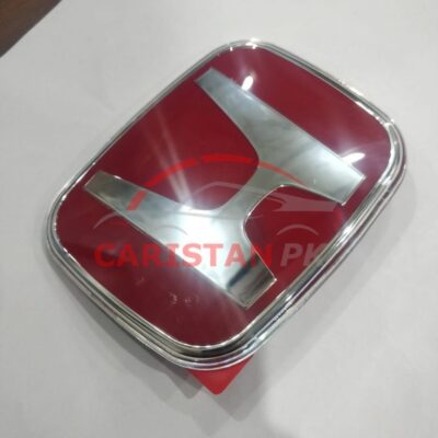 Honda City Front Monogram Red Chrome 2022 Model & Onwards