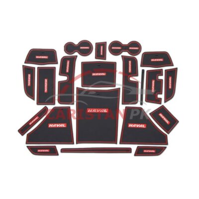 Haval H6 PVC Non-Slip Interior Protection Mats Red